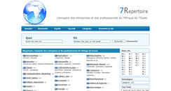 Desktop Screenshot of 7repertoire.com